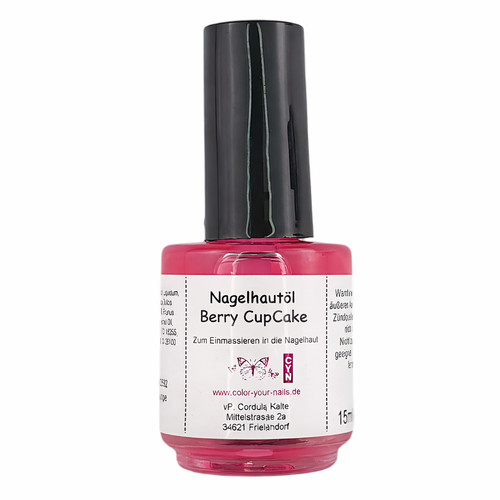 Nagelhautöl berry cupcake - berry,