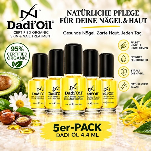 Dadi oil nagelöl 4 ml - dadi'oil, 5x