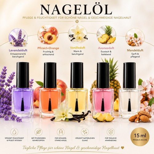 Nagelöl mit duftwahl ml - mit,